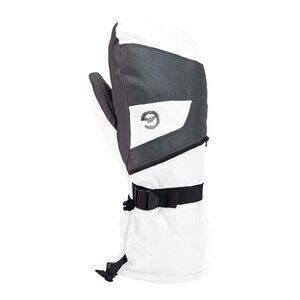 9342 Women's Ultra Drimax Mitten, White Gunmetal, Small